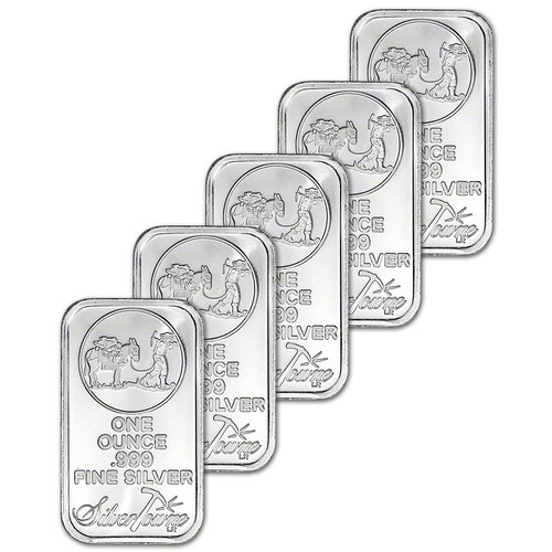 Five silvertowne silver - 1, oz.
